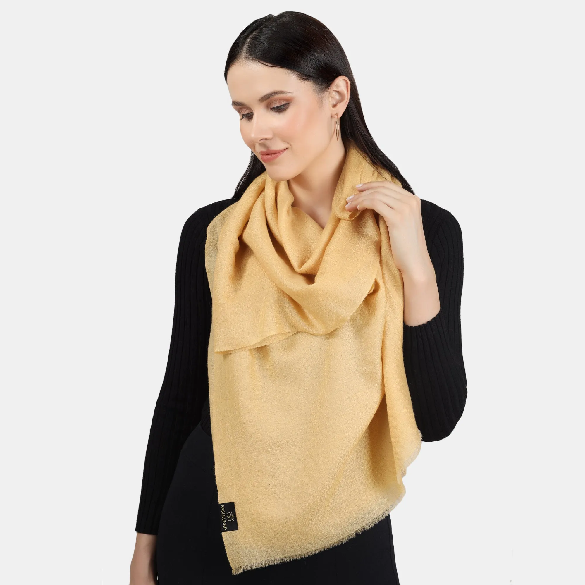 Golden Cashmere Scarf