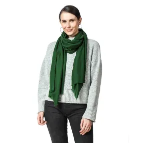 Green Cashmere Scarf