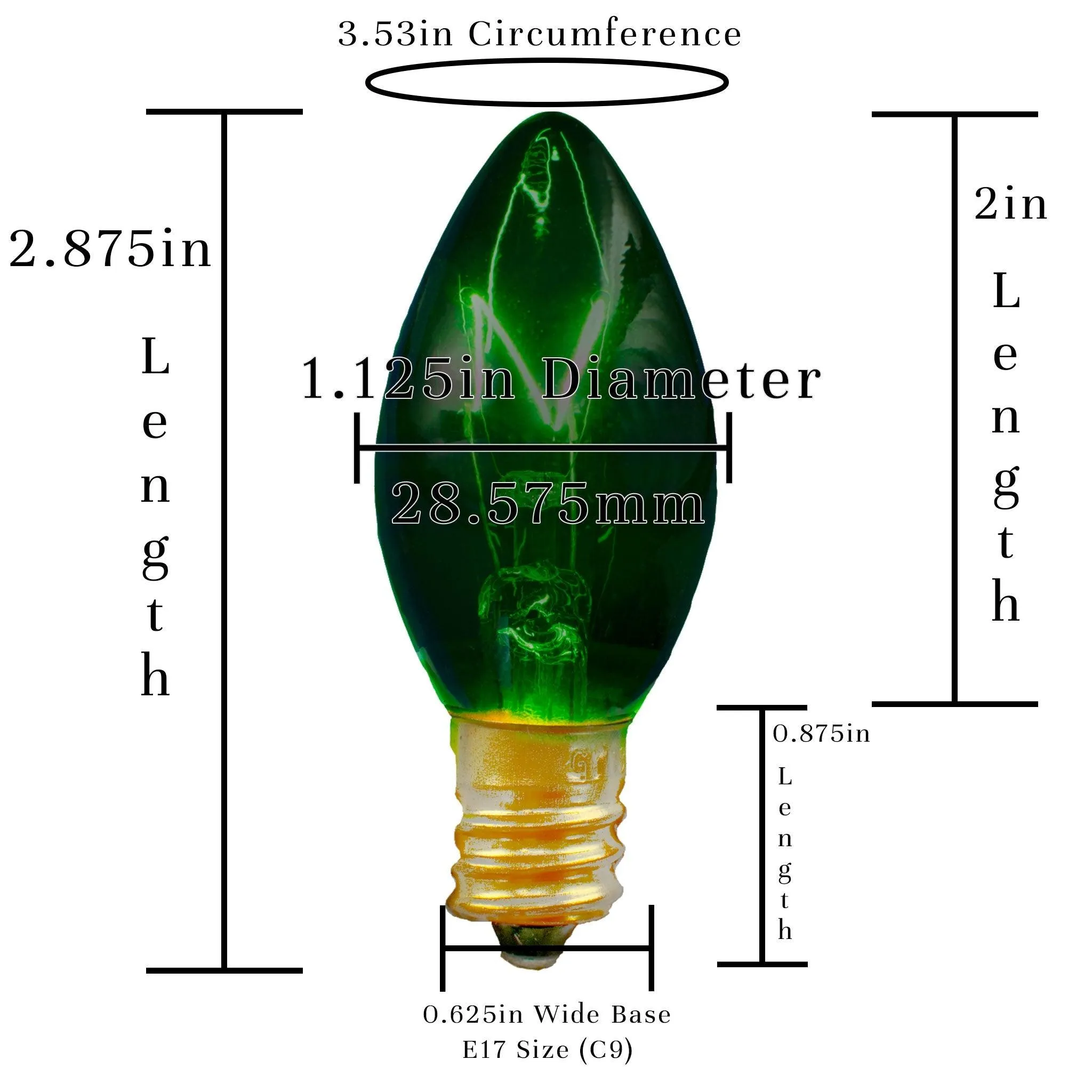 Green Light Bulbs