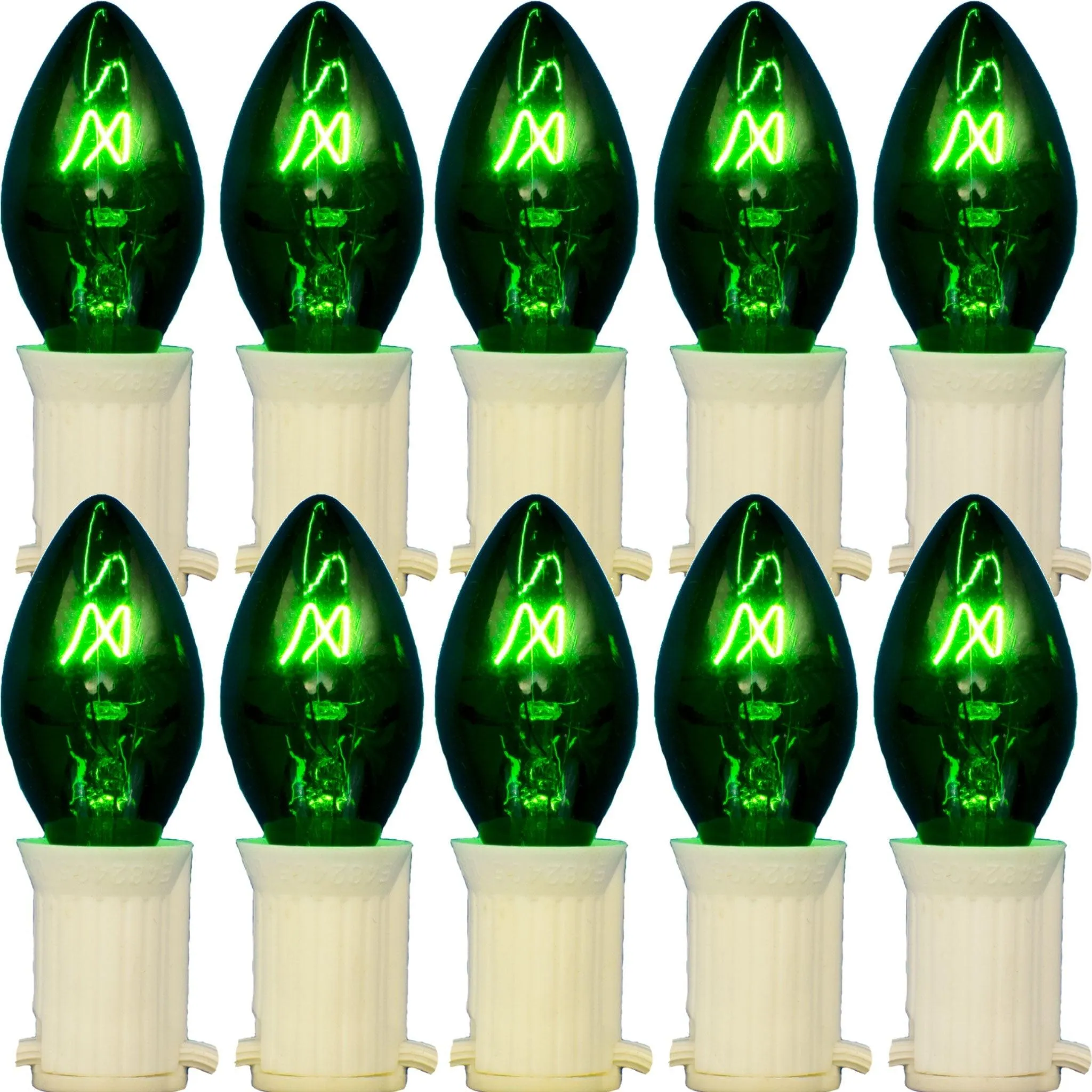 Green Light Bulbs