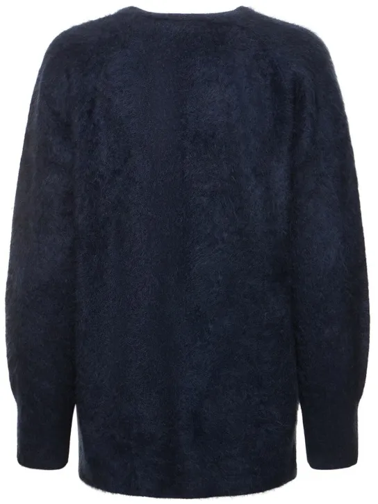 Guest In Residence   Grizzly v neck cashmere sweater 