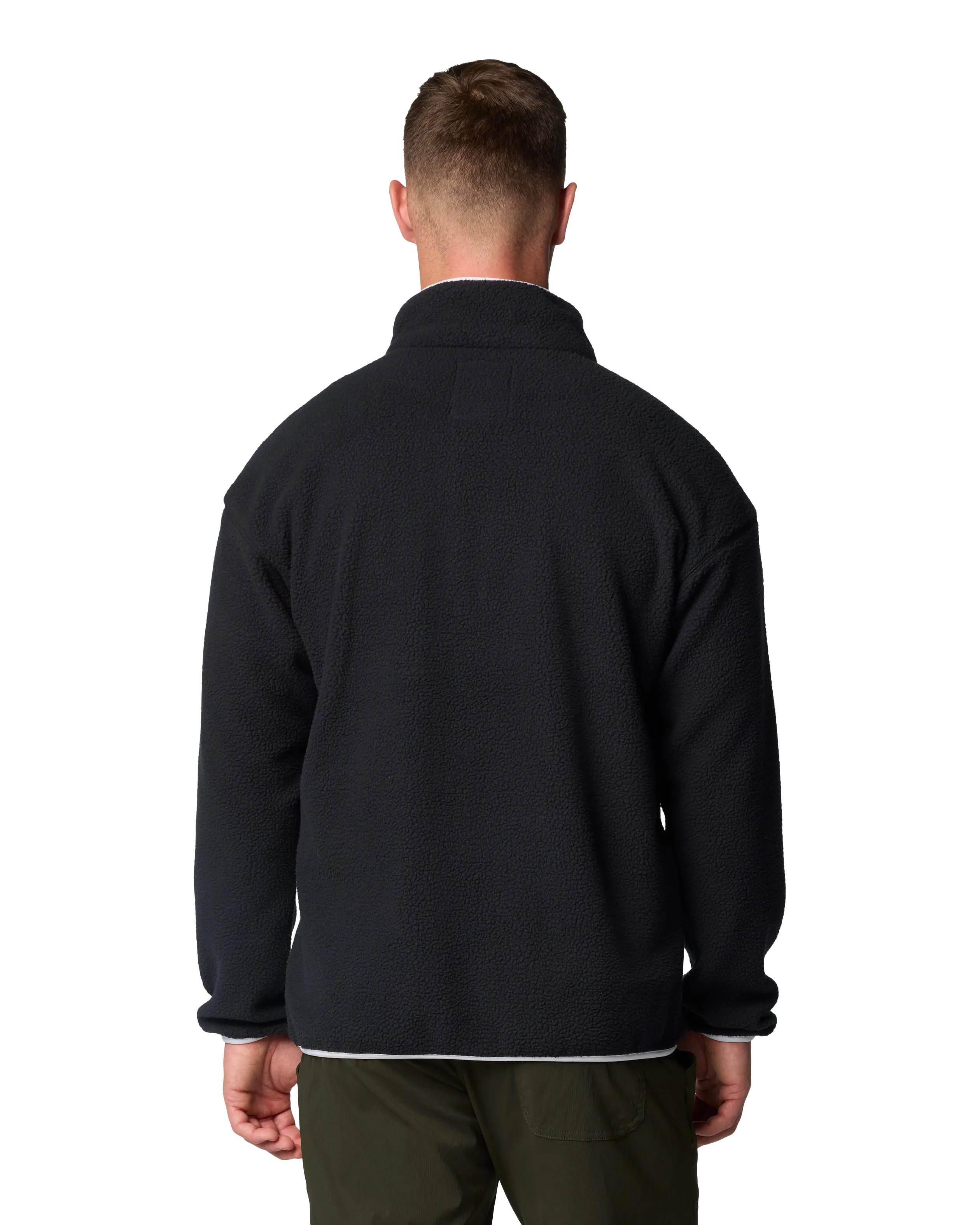 Helvetia II Half Snap Fleece Jacket in Black