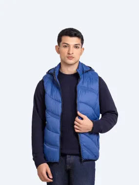 Hooded Poly Gilet - FMTJP24-020