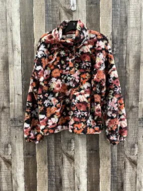 Jacket Fleece By Loft In Multi-colored, Size: M