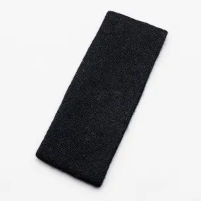 Keep YOUR head HIGH, 100% Pure Cashmere HEADBAND, Jett Black