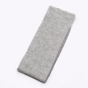 Keep YOUR head HIGH, 100% Pure Cashmere HEADBAND, Marle Grey