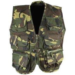 Kids Army Camo Tactical Vest British DPM