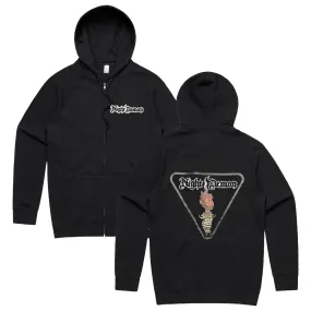 Kill The Pain Zip Up Hoodie (Black)