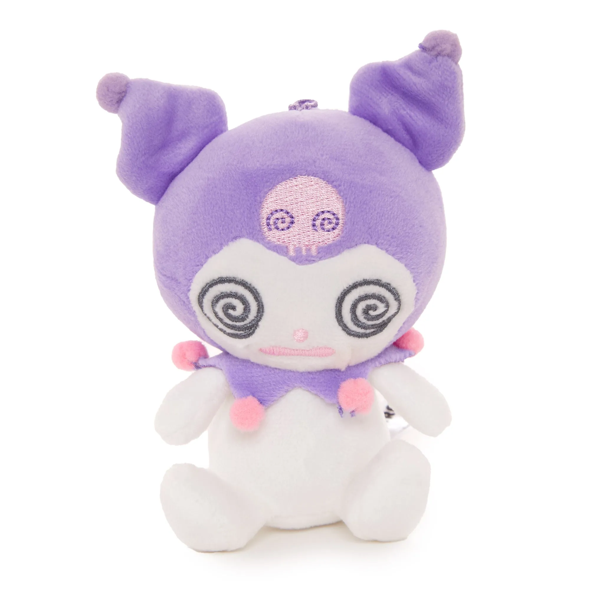 Kuromi Plush Mascot Keychain (Frightened Series)