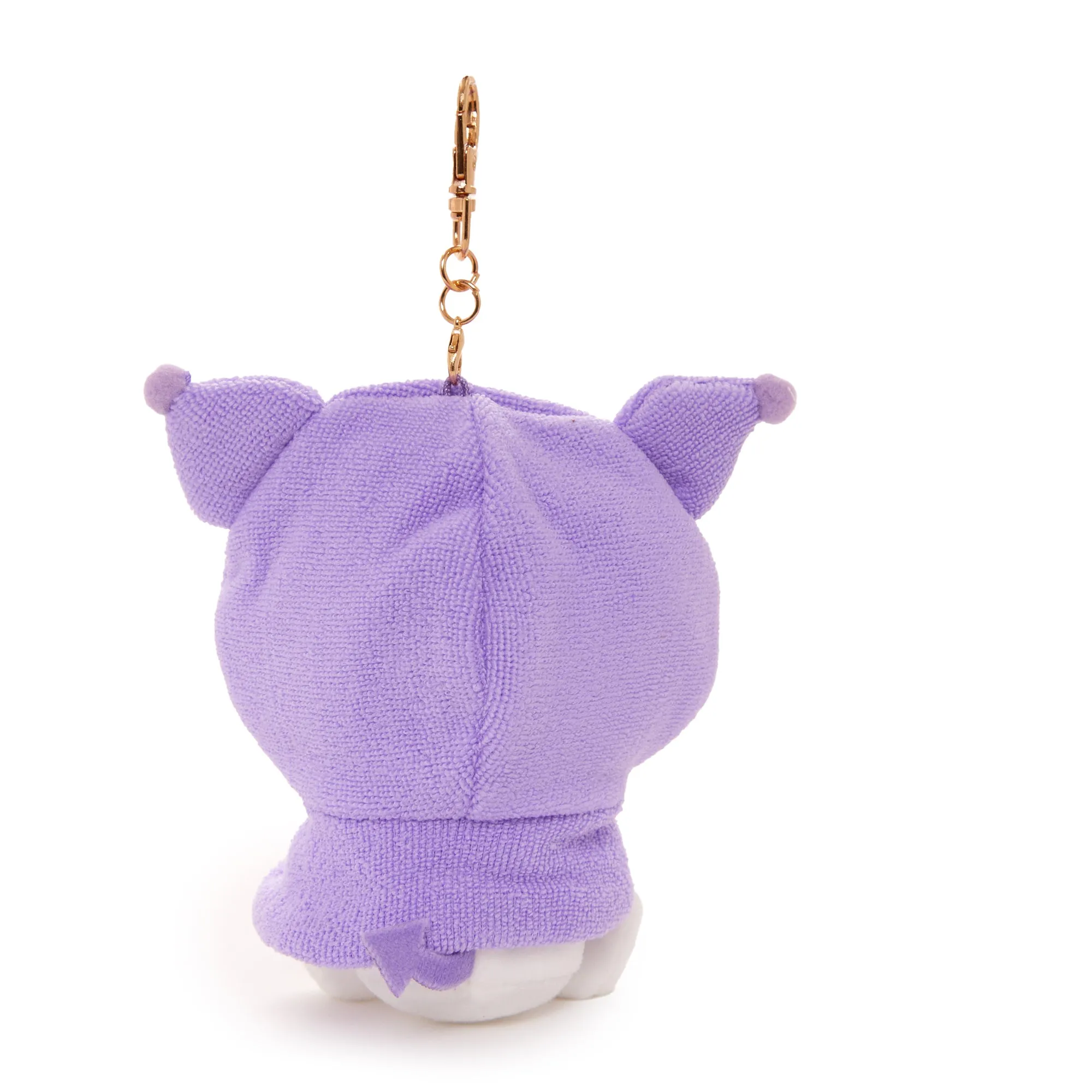 Kuromi Plush Mascot Keychain (Frightened Series)