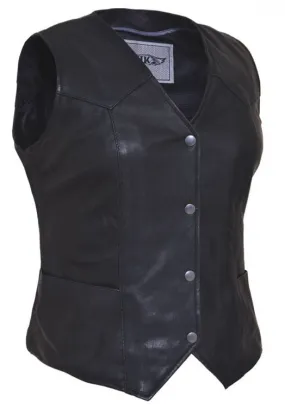 Ladies PREMIUM Full Cut Vest - Side Laces