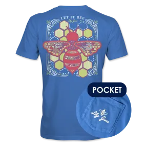 Let It Bee- Preppy Honeybee T-Shirt