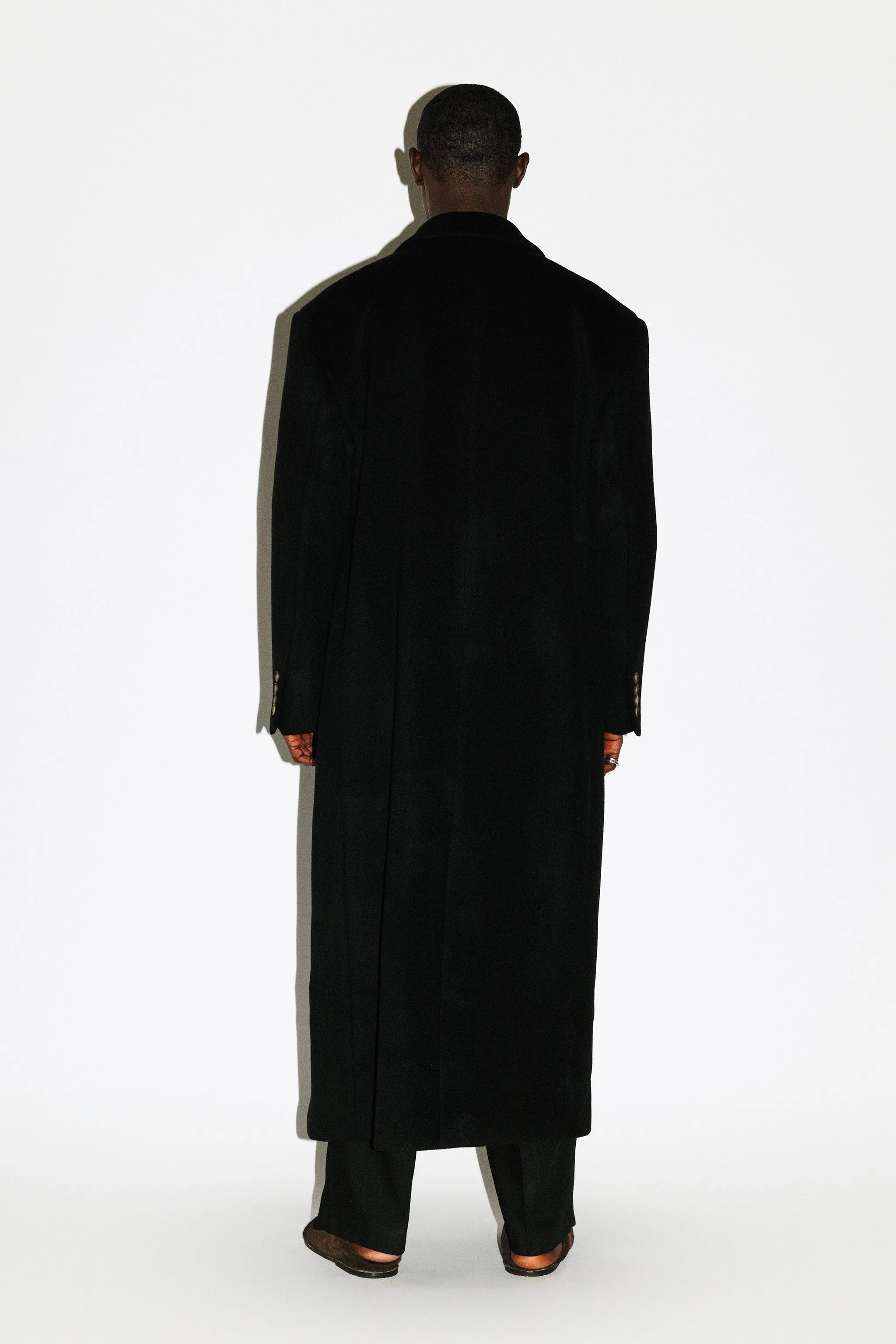 Manhattan Oversized Overcoat  |  Black