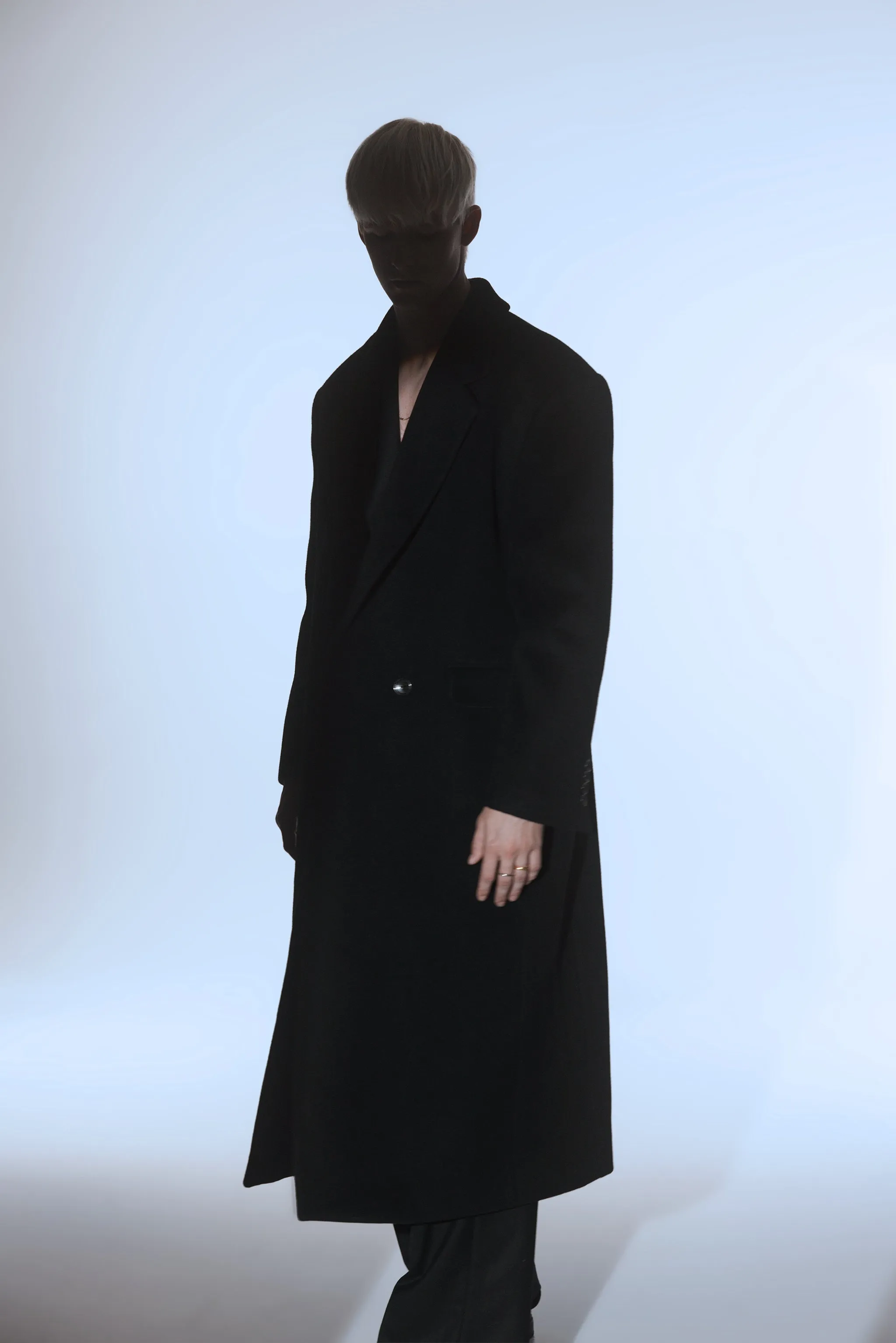 Manhattan Oversized Overcoat  |  Black