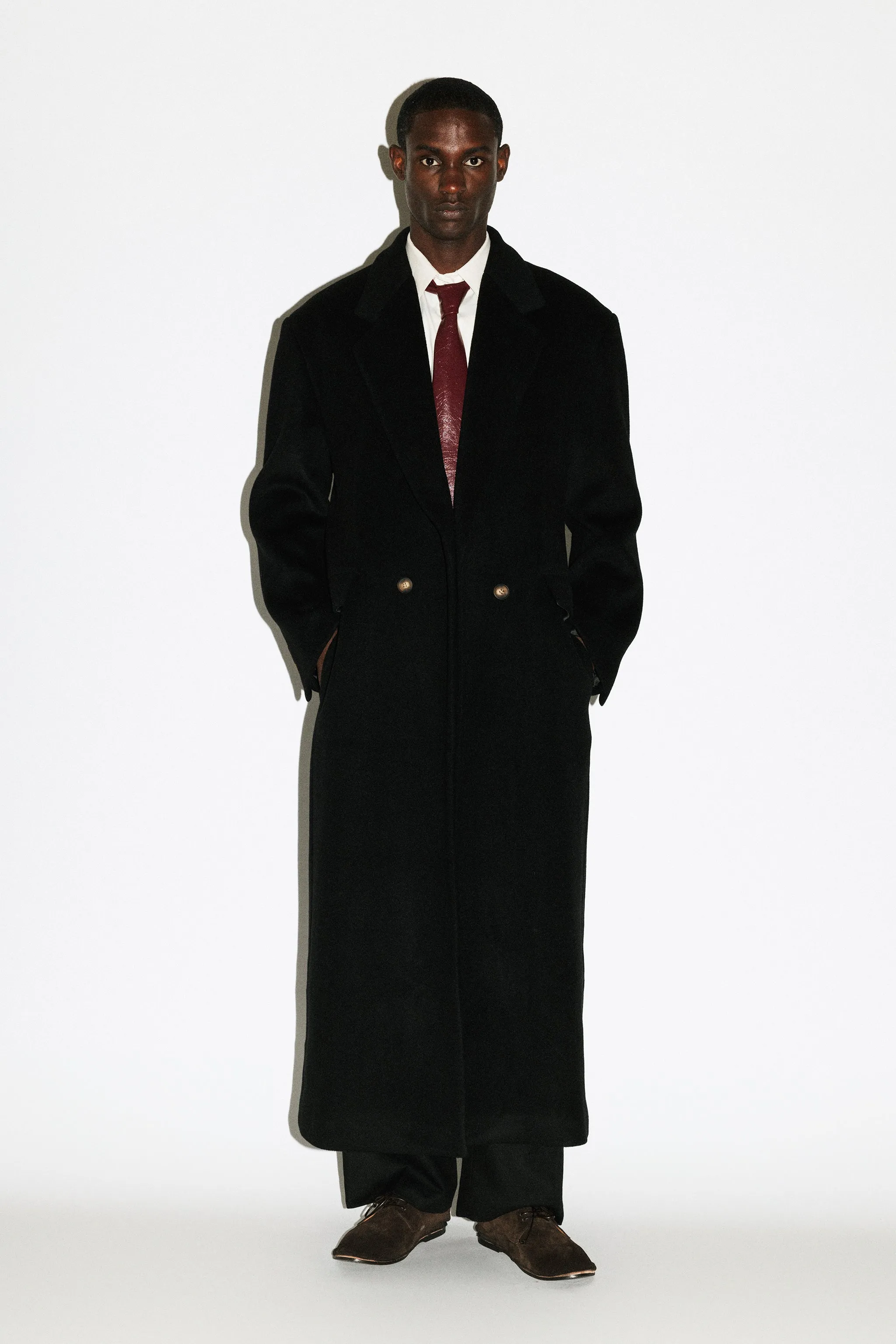 Manhattan Oversized Overcoat  |  Black