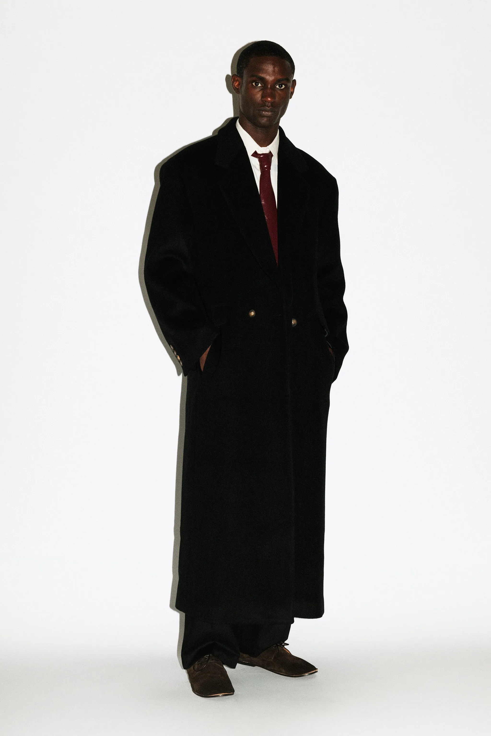 Manhattan Oversized Overcoat  |  Black