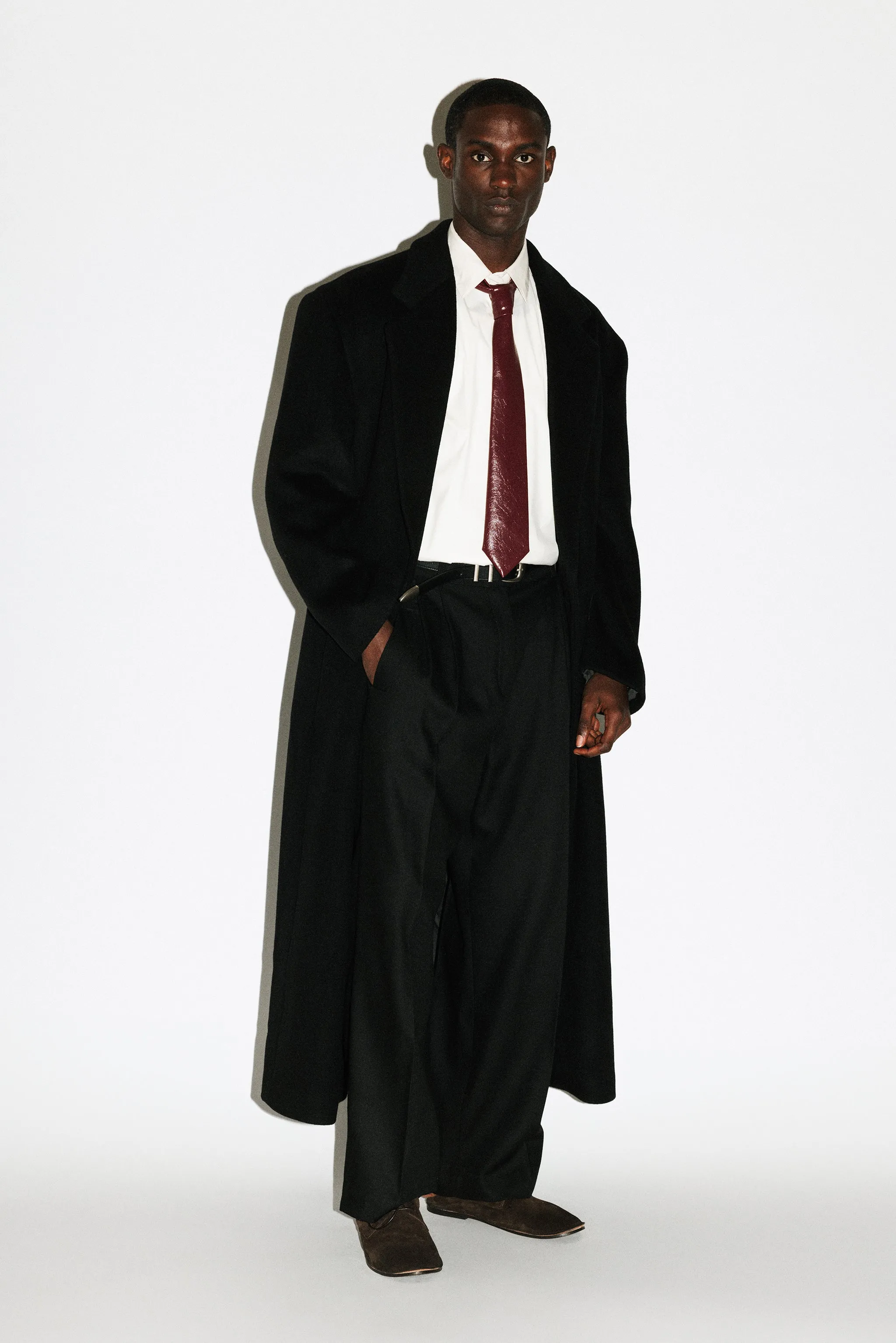 Manhattan Oversized Overcoat  |  Black