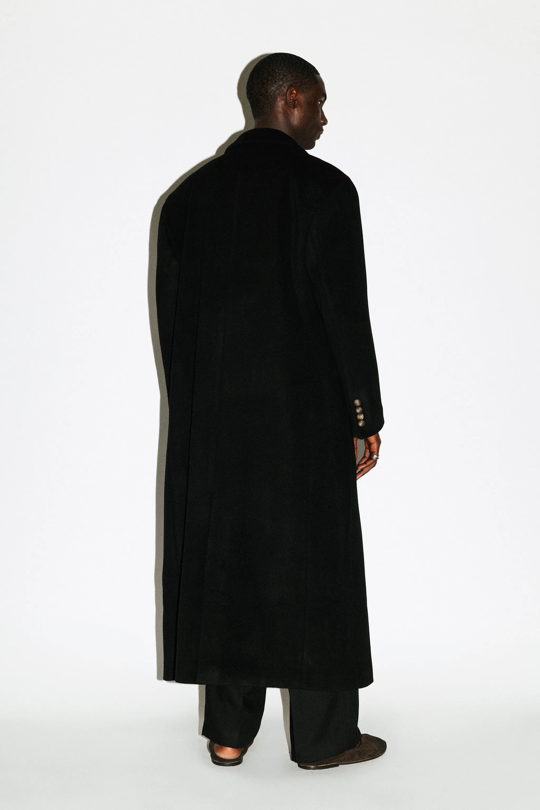 Manhattan Oversized Overcoat  |  Black