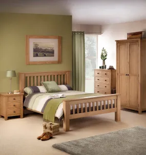 Marlborough Oak Combination Wardrobe