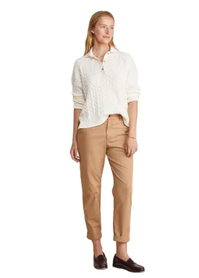 MID-RISE VINTAGE CHINO - KHAKI