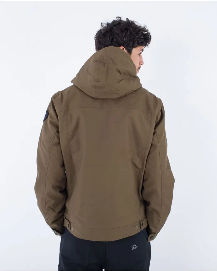 Milestone Fleece Jacket in Olive