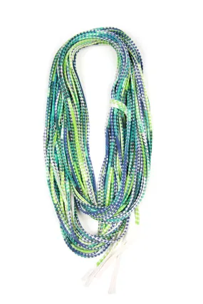 Necklush Infinity Scarf / Blueberry & Lime Zest / Unisex