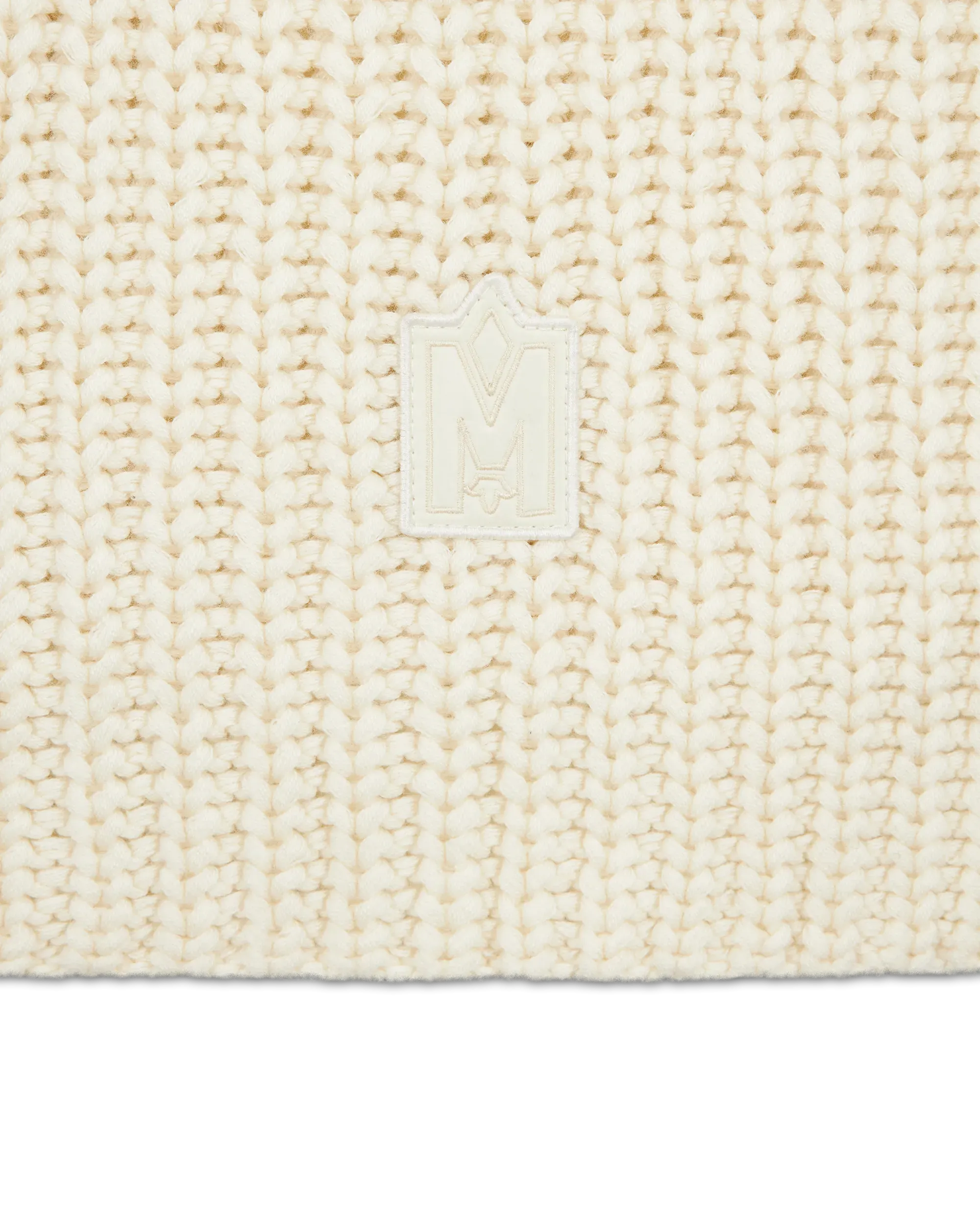 Nell Rib Knit Rectangular Scarf