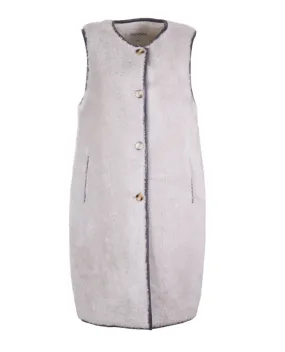 Oakwood Ikebana Ivory Gilet Waistcoat