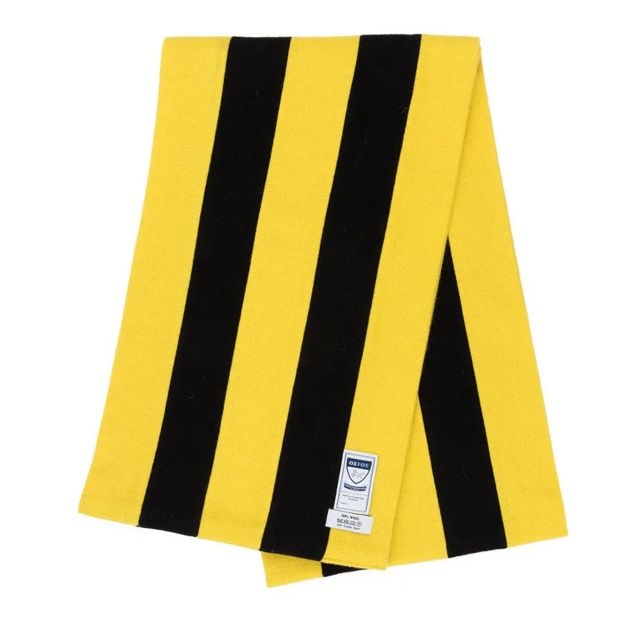 OXFOX Scarves Albion - University College - Yellow Black