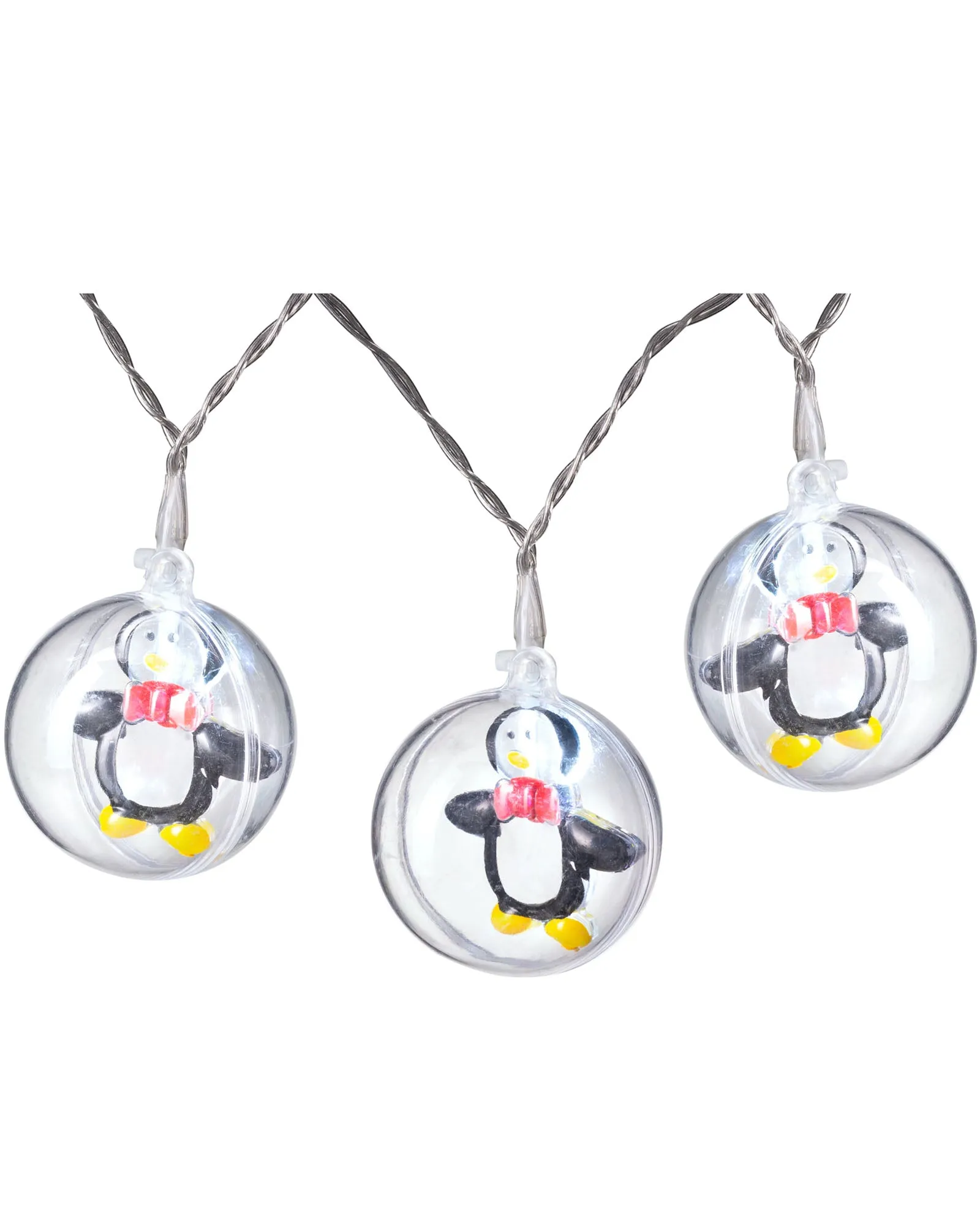 Penguin Bauble LED Light String, 1.8 m