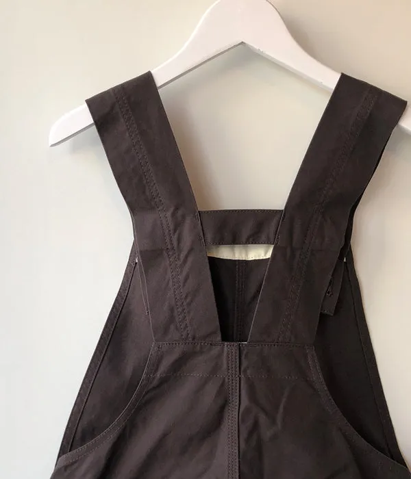 PHEENY/COTTON DUCK OVERALL(BROWN)