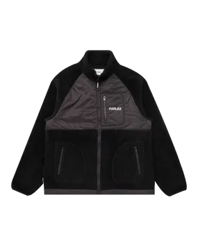 Piru Zip Fleece Jacket in Black