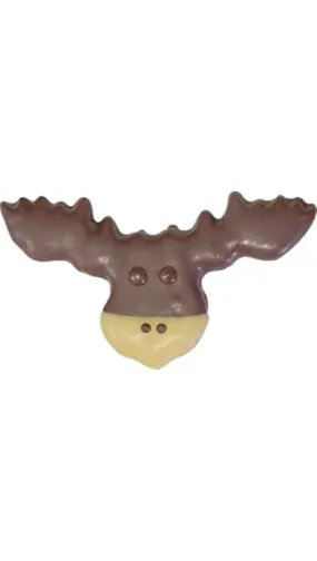 Preppy Puppy Treats: Hand Decorated Molasses (Moose)