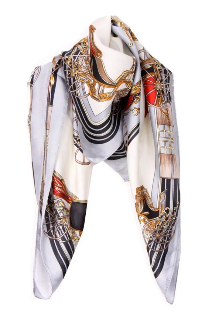 Printed neck scarf