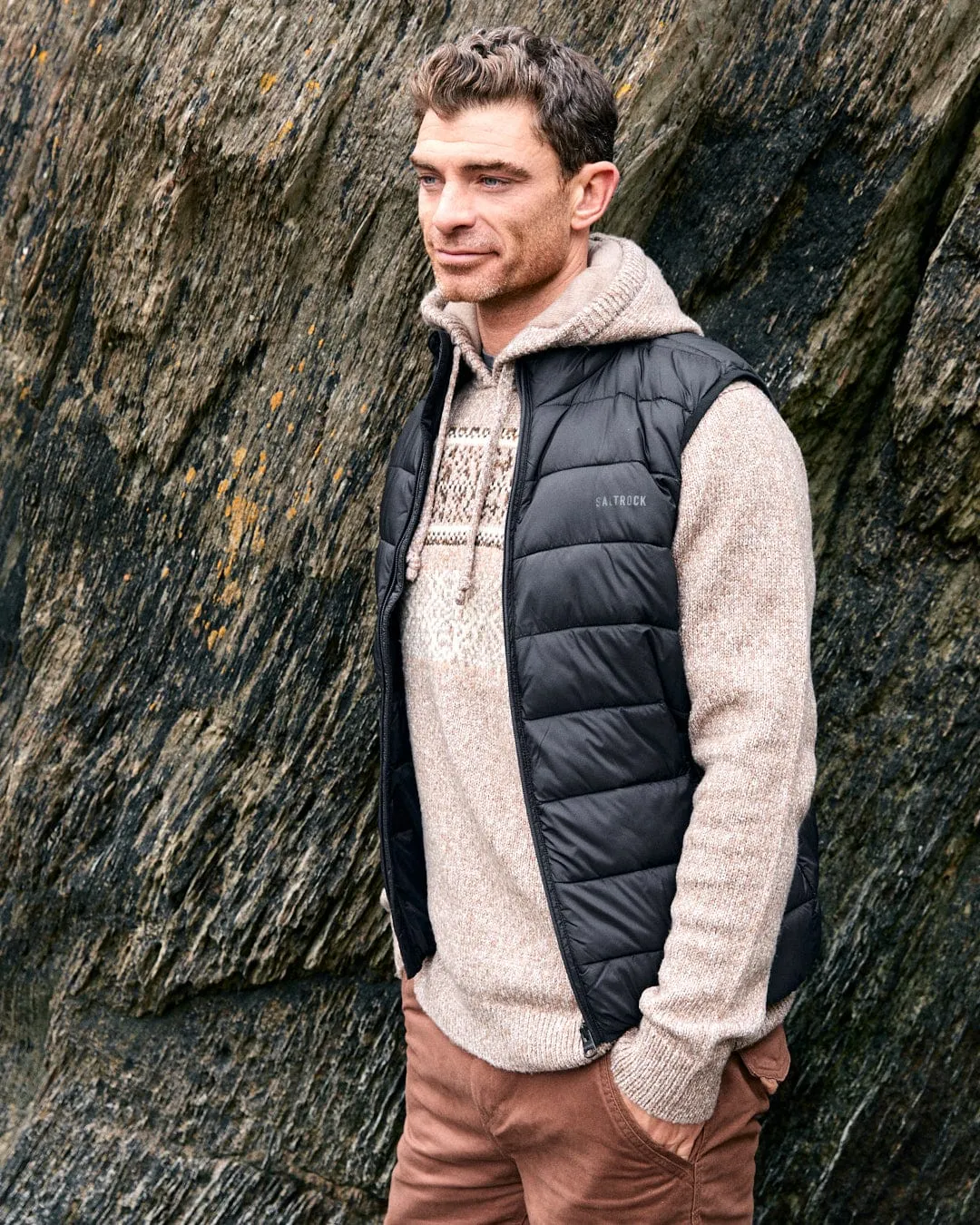 Resin Gilet - Mens Gilet - Dark Grey