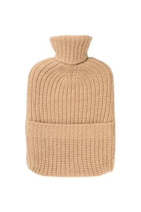 Ribbed Cashmere Hot Water Bottle