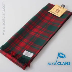 Scarf in Menzies Green Tartan