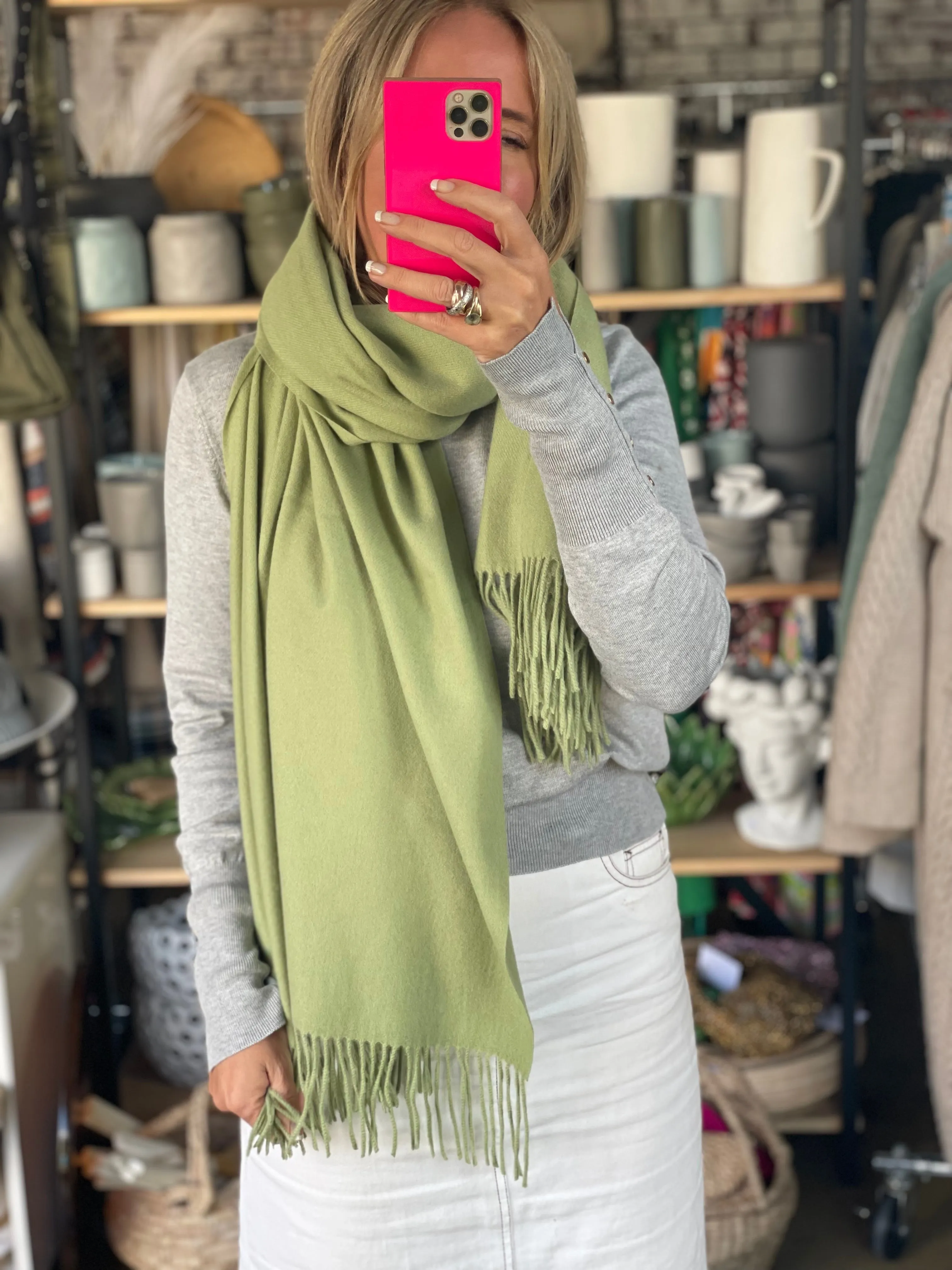 Scarf Wrap - 100% cashmere