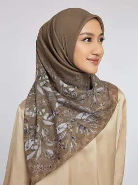 SENARA SIGNATURE SCARF BROWN