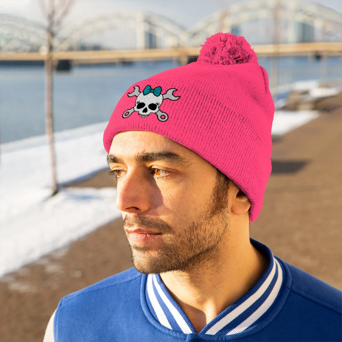 Shop Girl Pom Pom Beanie