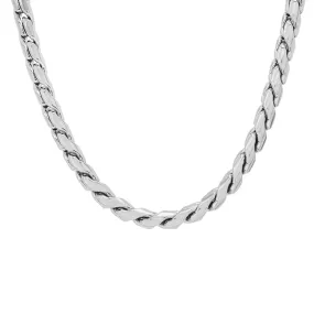 Sleek Single Strand Franco Chain Necklace