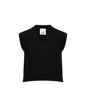 Sleeveless V-Neck Jumper