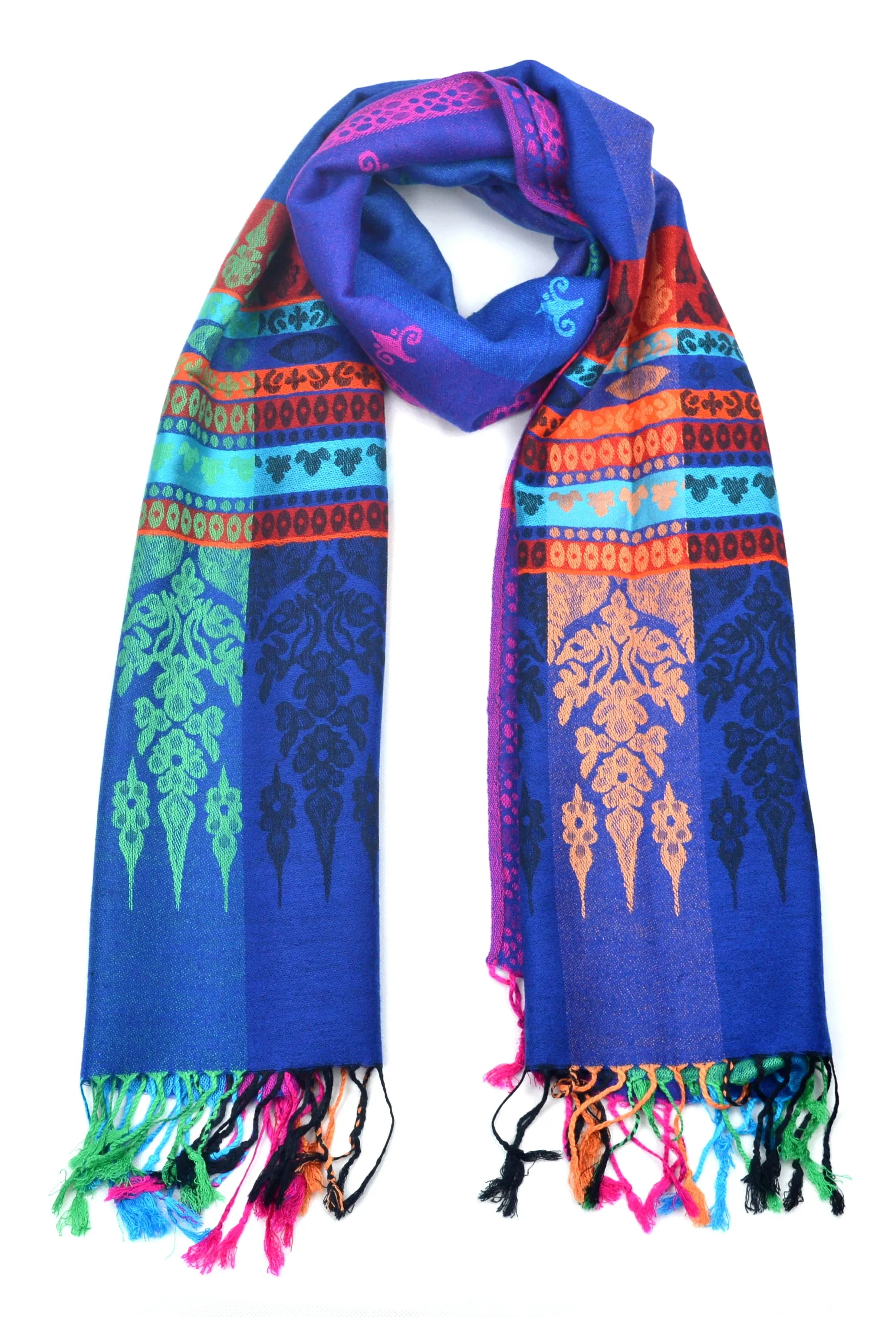 Soft, Warm and Colourful Shawl Scarf Wrap