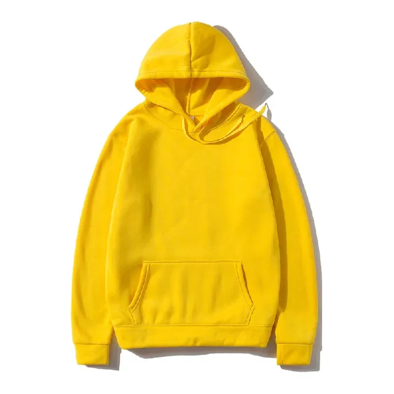 Solid Color Hoodies