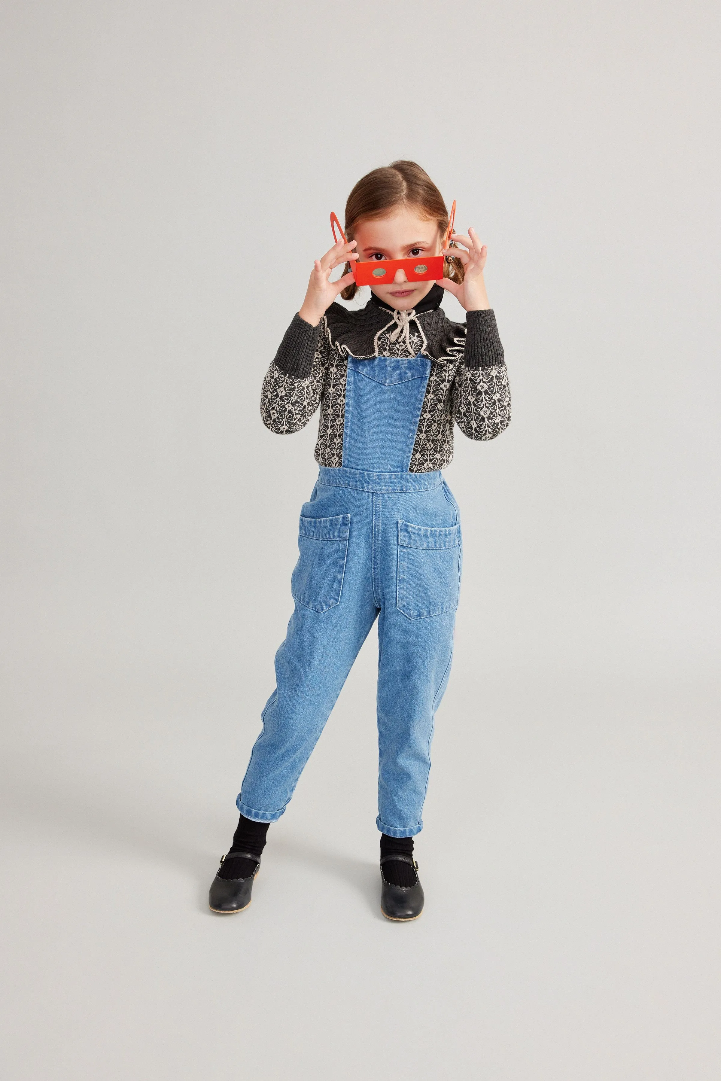 Soor Ploom Charlie Overall - Light Denim