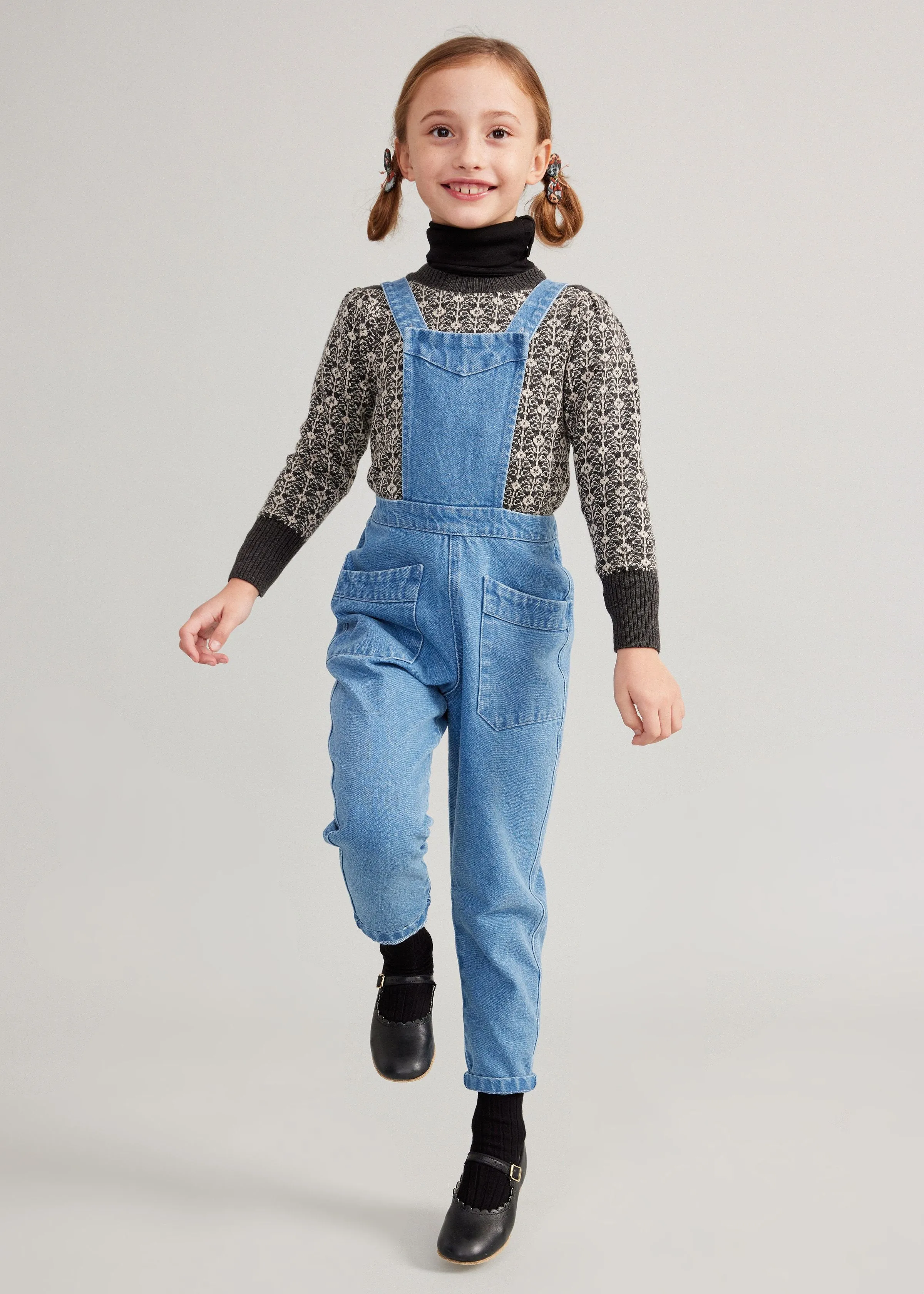 Soor Ploom Charlie Overall - Light Denim