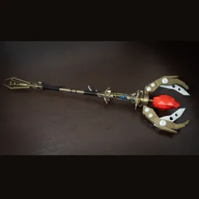 Staff of Fire Cosplay Prop – 72 Inch LED Weapon Replica