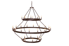 Sullivan 3-Tier Chandelier - Grande