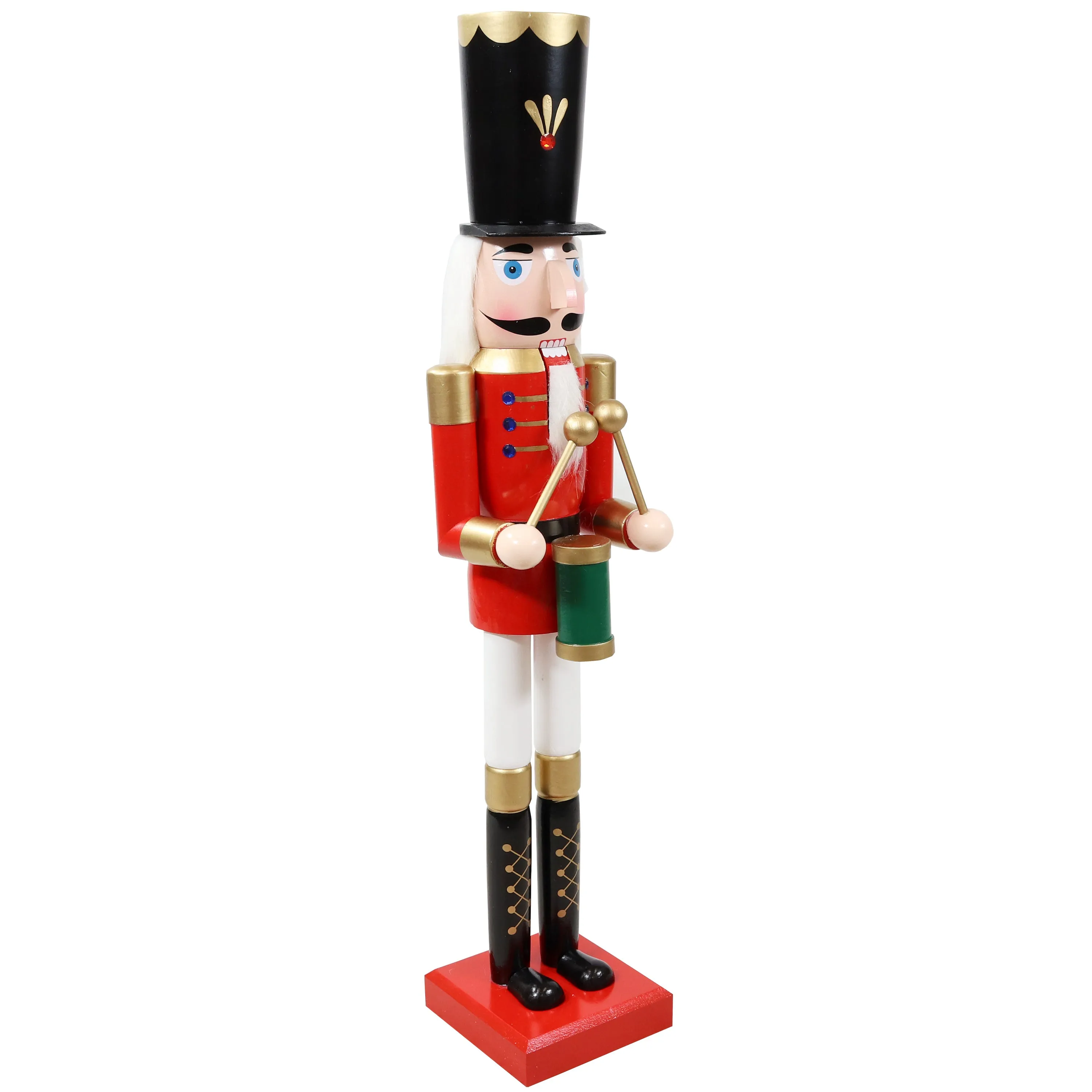 Sunnydaze Noah the Harmonious Indoor Nutcracker Statue - 35.75"