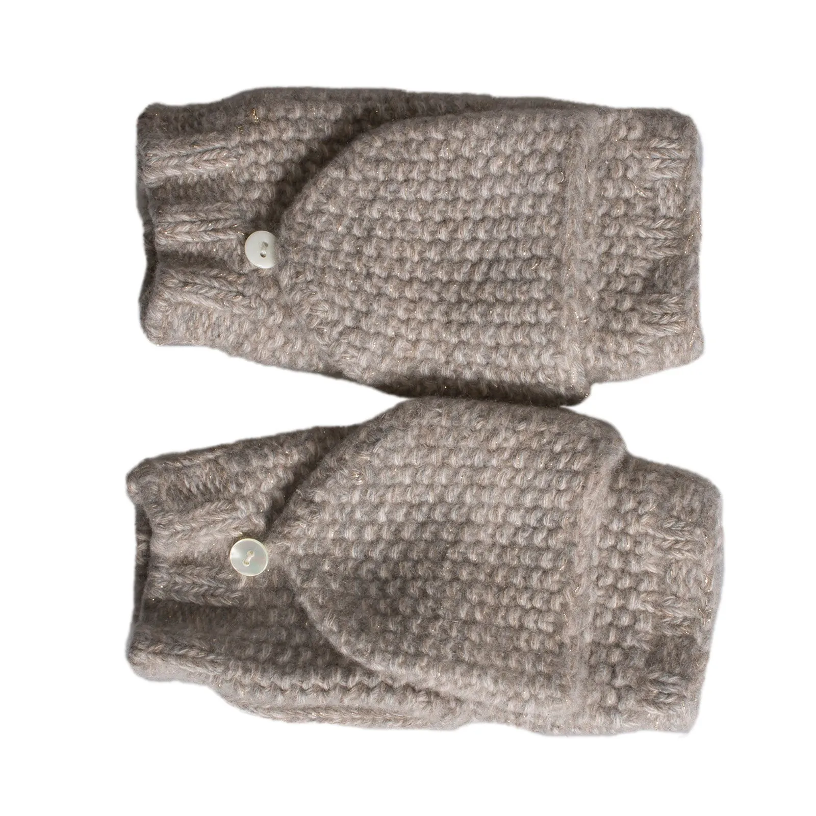 UGG Cashmere Flip Oatmeal Heather Mittens - Women's